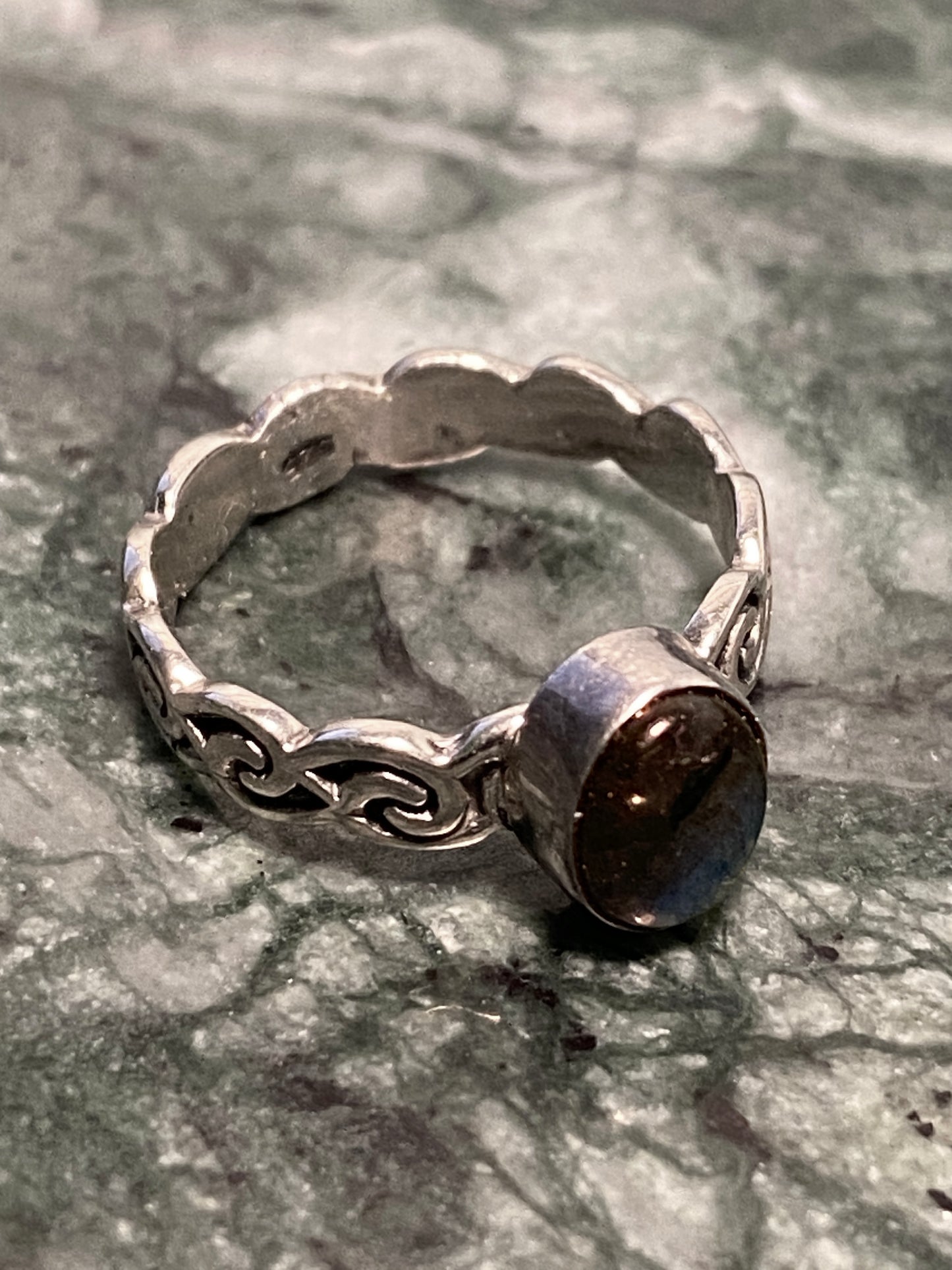 Sterling Silver Gemstone Ring - Arthur Fox Ring