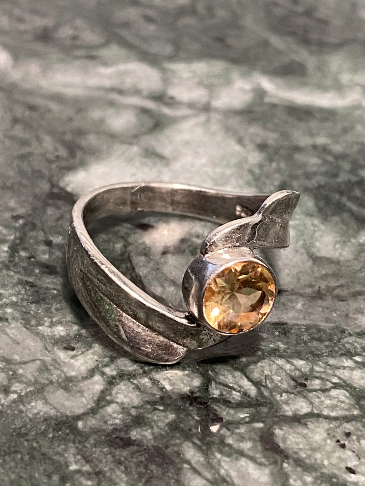 Sterling Silver Gemstone Ring - Arthur Fox Ring