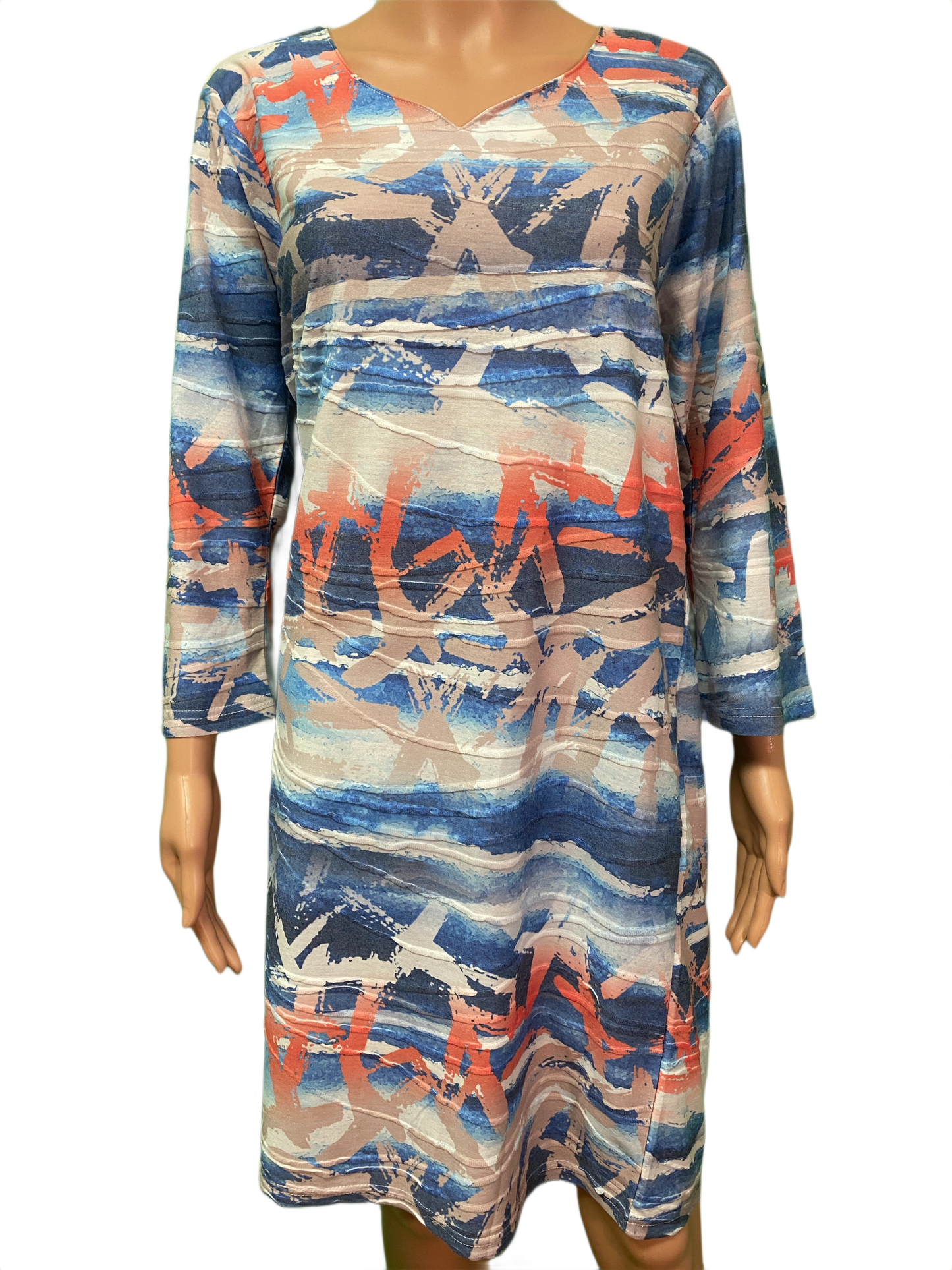 * Sweetheart Neck - Cubism Dress