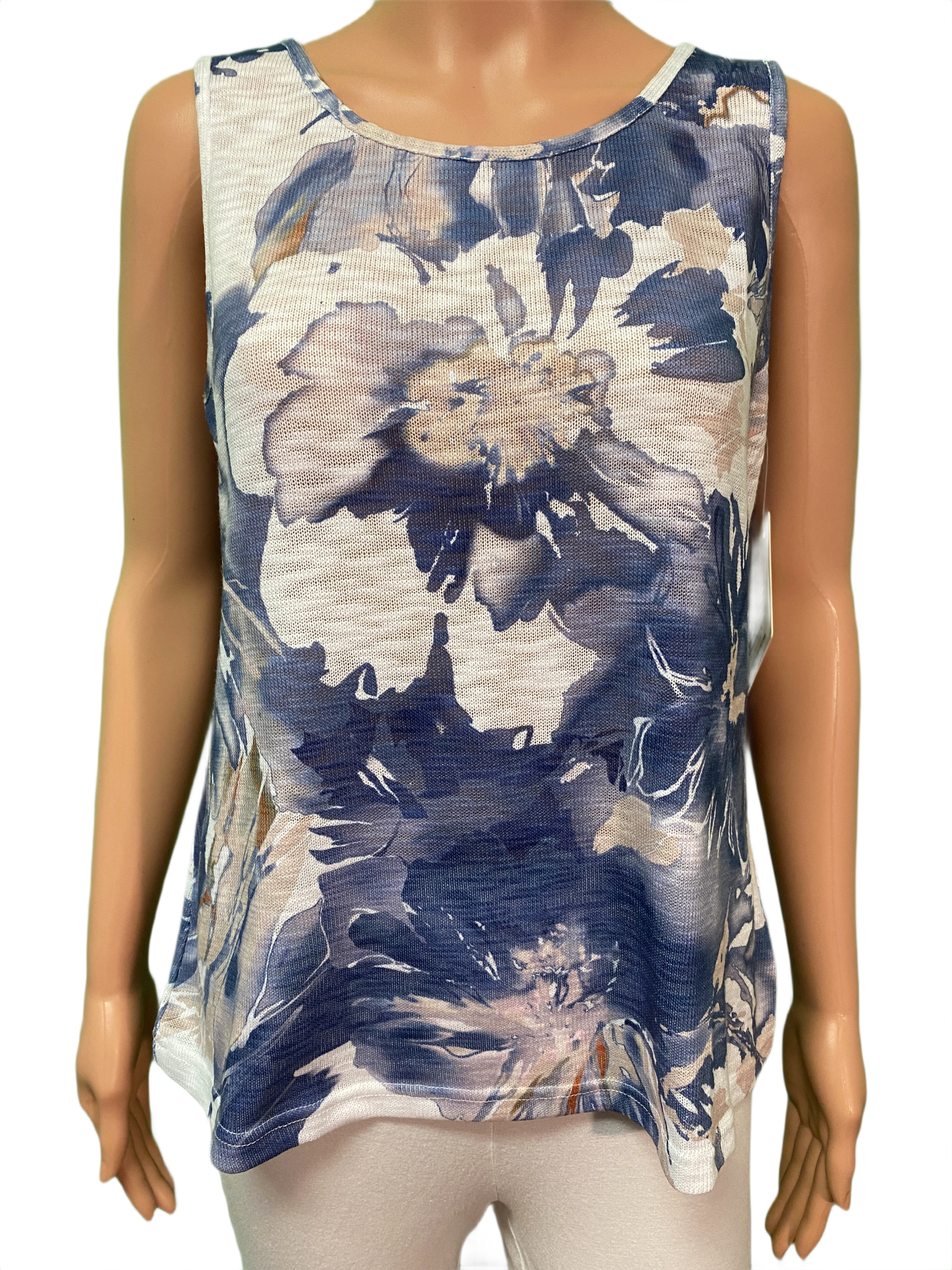 * 2 N 1 Scoop Neck - Cubism Tank