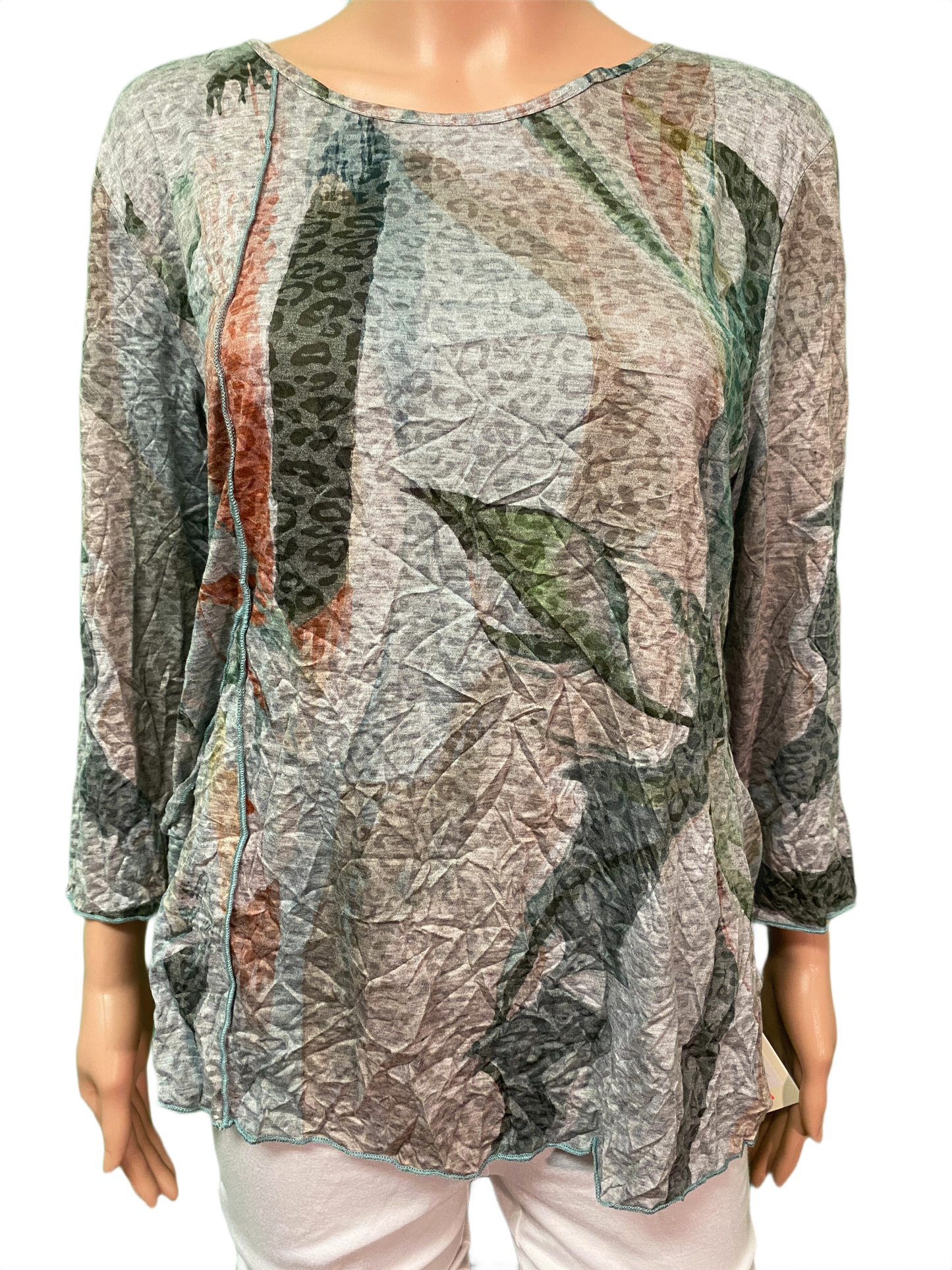 * Burnout Tunic - Cubism Top