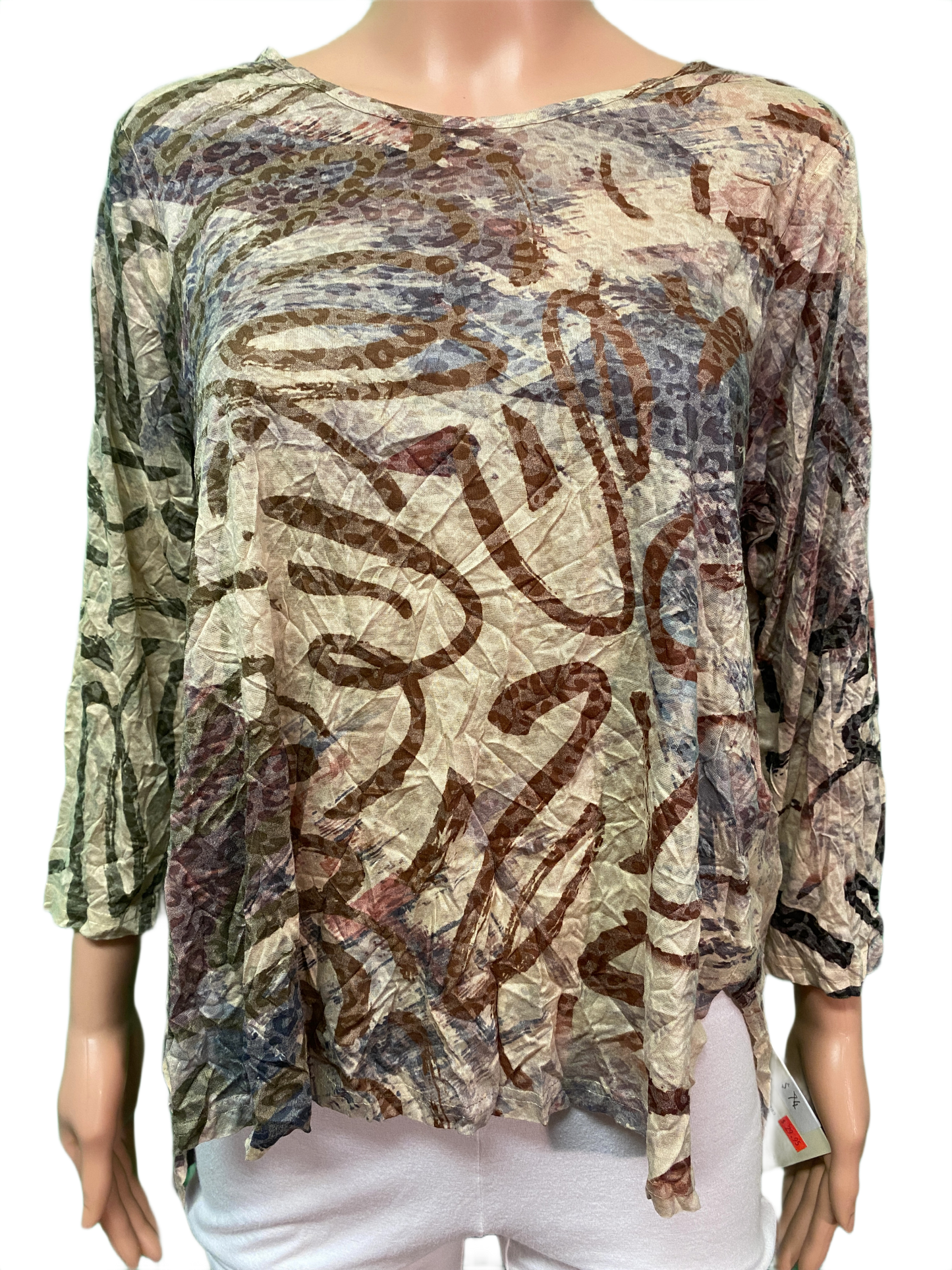 * Parachute Hem - Cubism Top