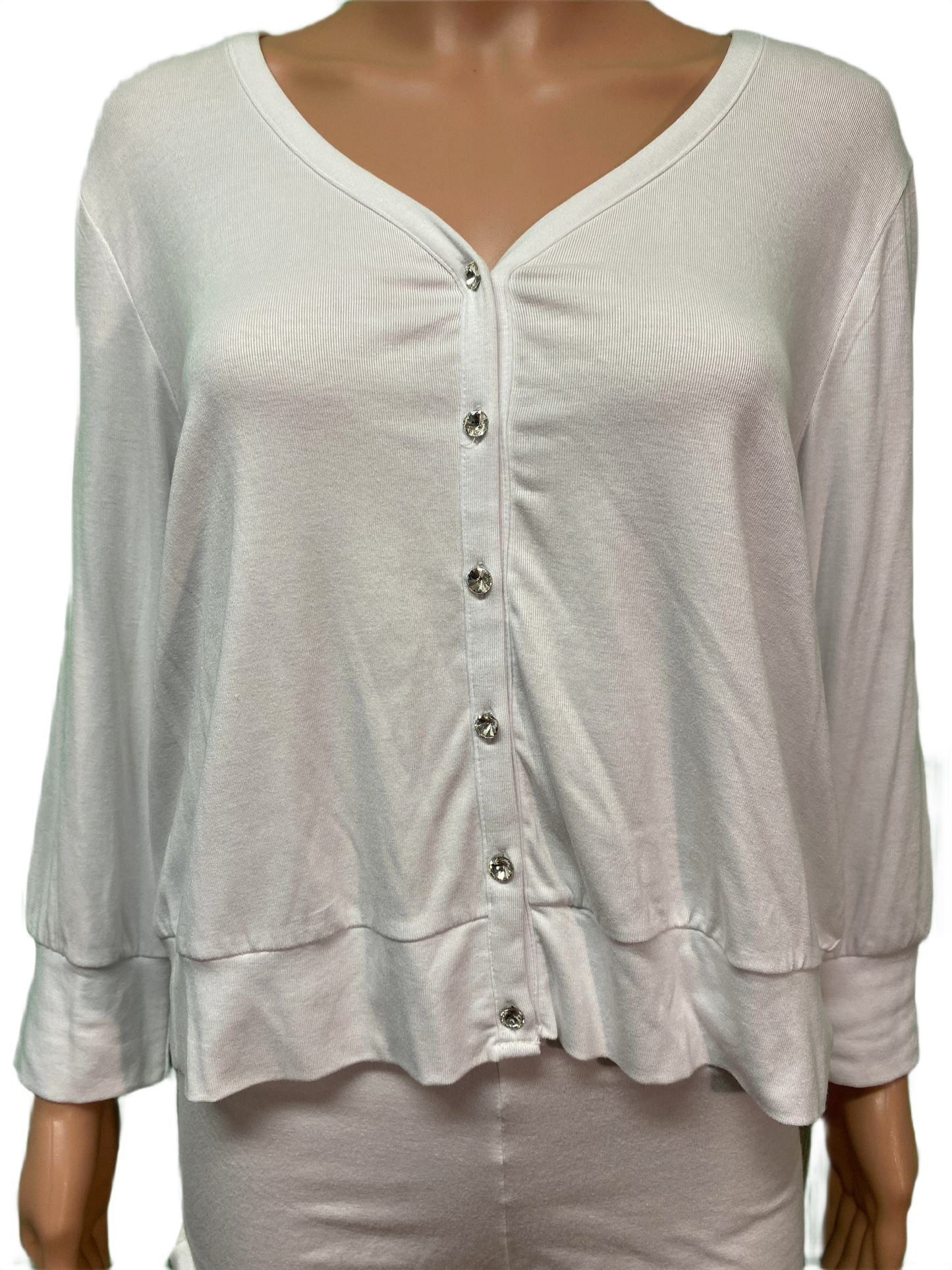 * Crystal Button - Cubism Cardigan