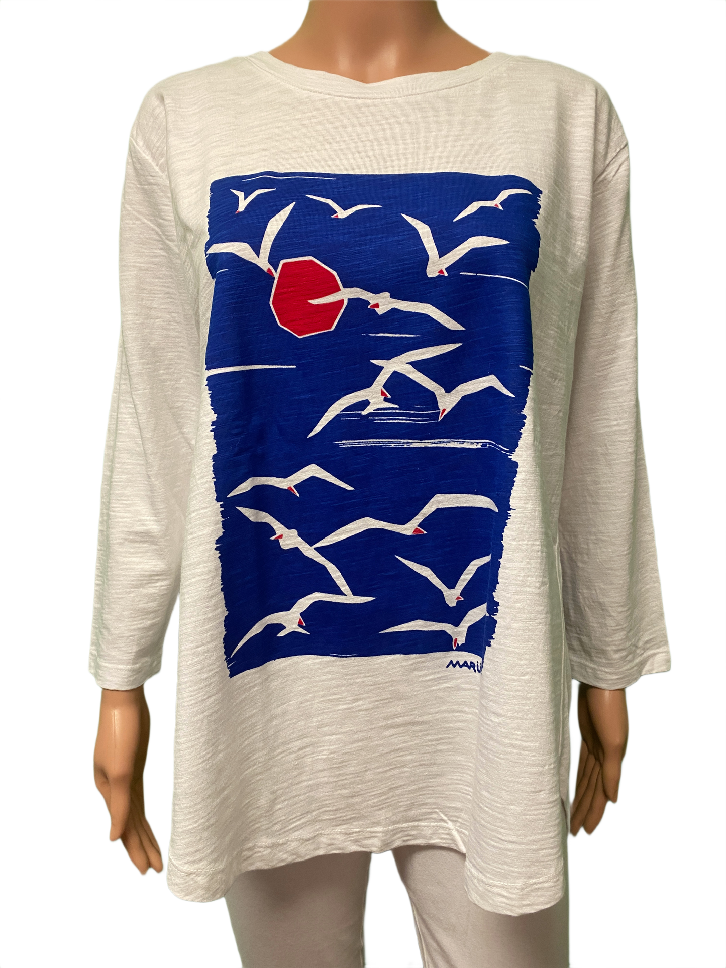 * Sun Gulls Slub Hi-Lo - Marushka Top