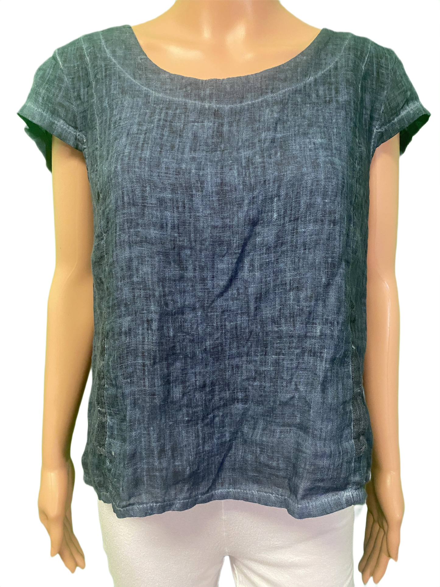 Linen Cap Sleeve - Inizio Top