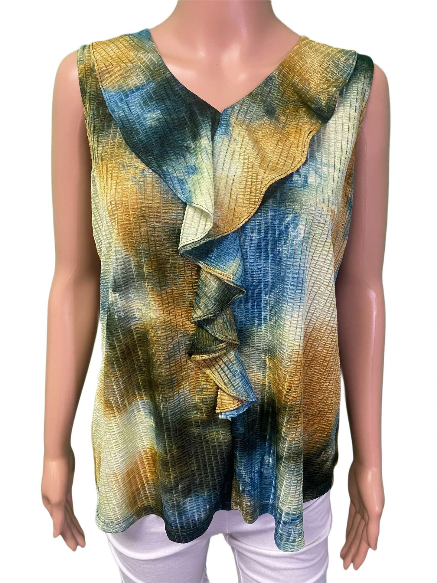 Ruffled Tank - Pure Essence Tank