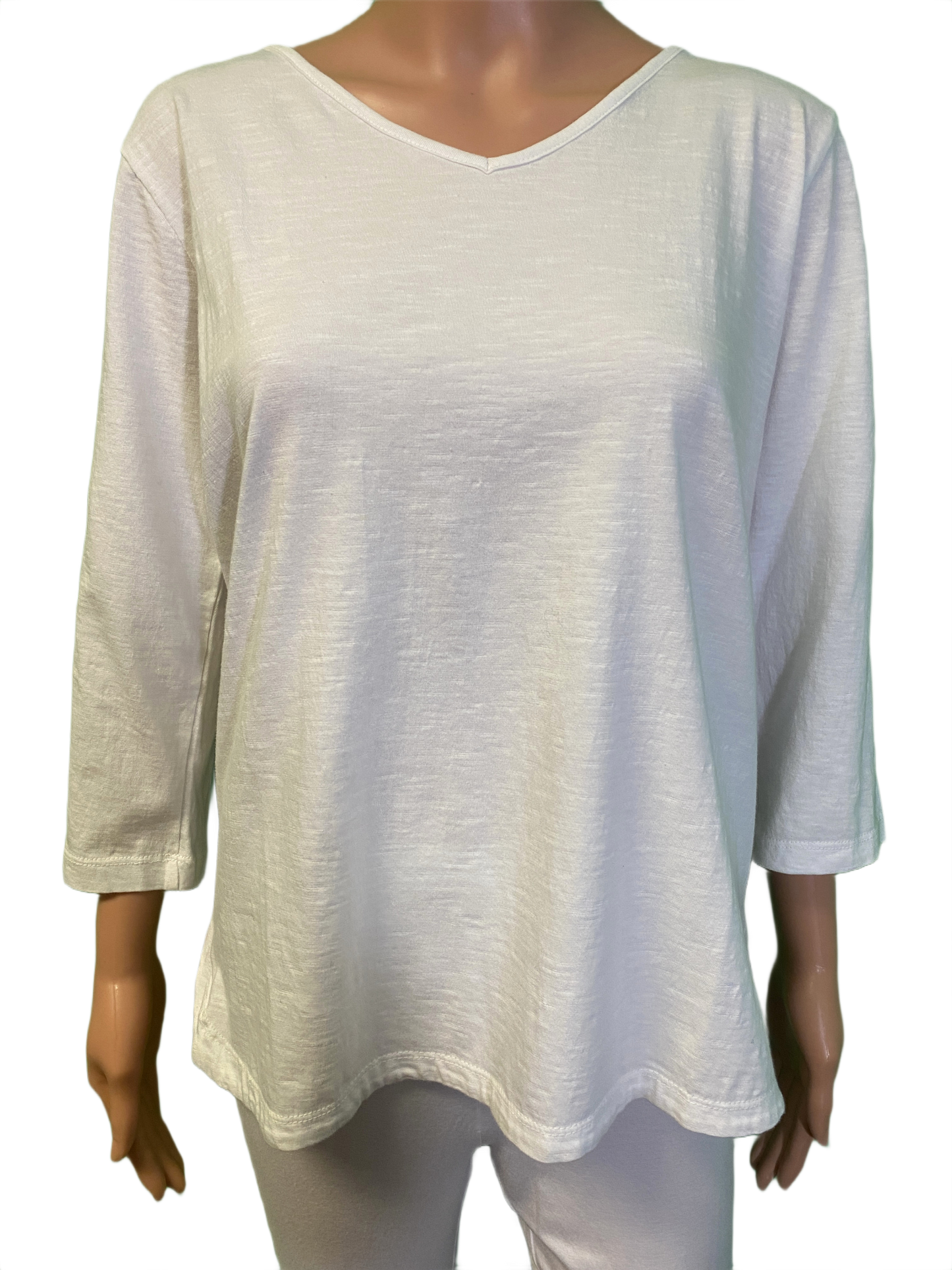 Essential Knit V-Neck - Orientique Top
