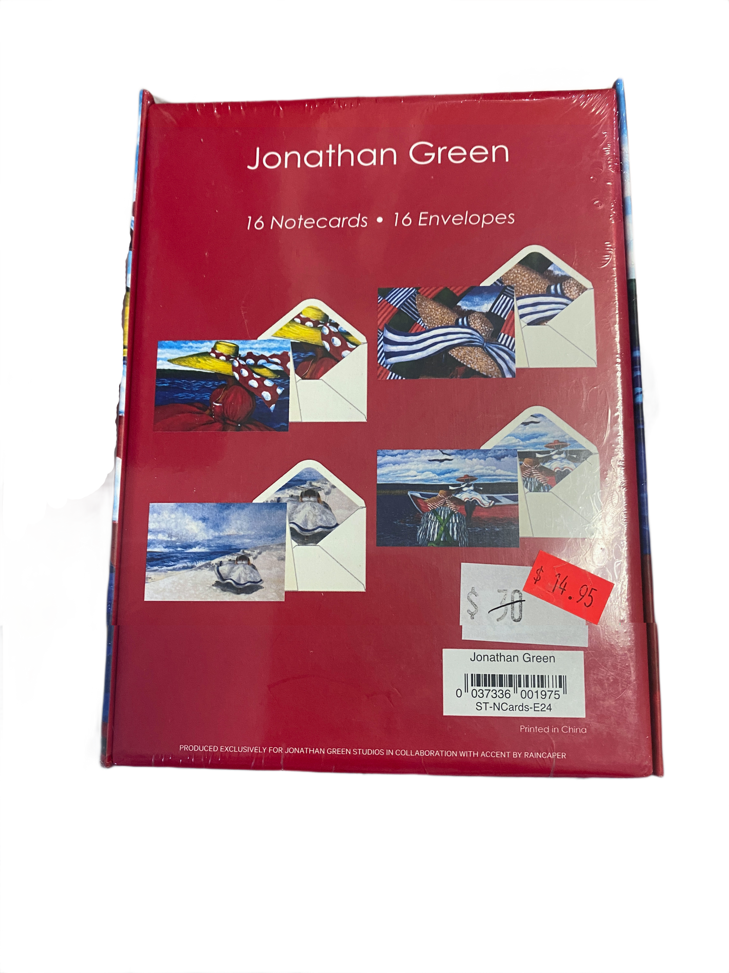 * Jonathan Green Note Cards - Rain Caper Gift