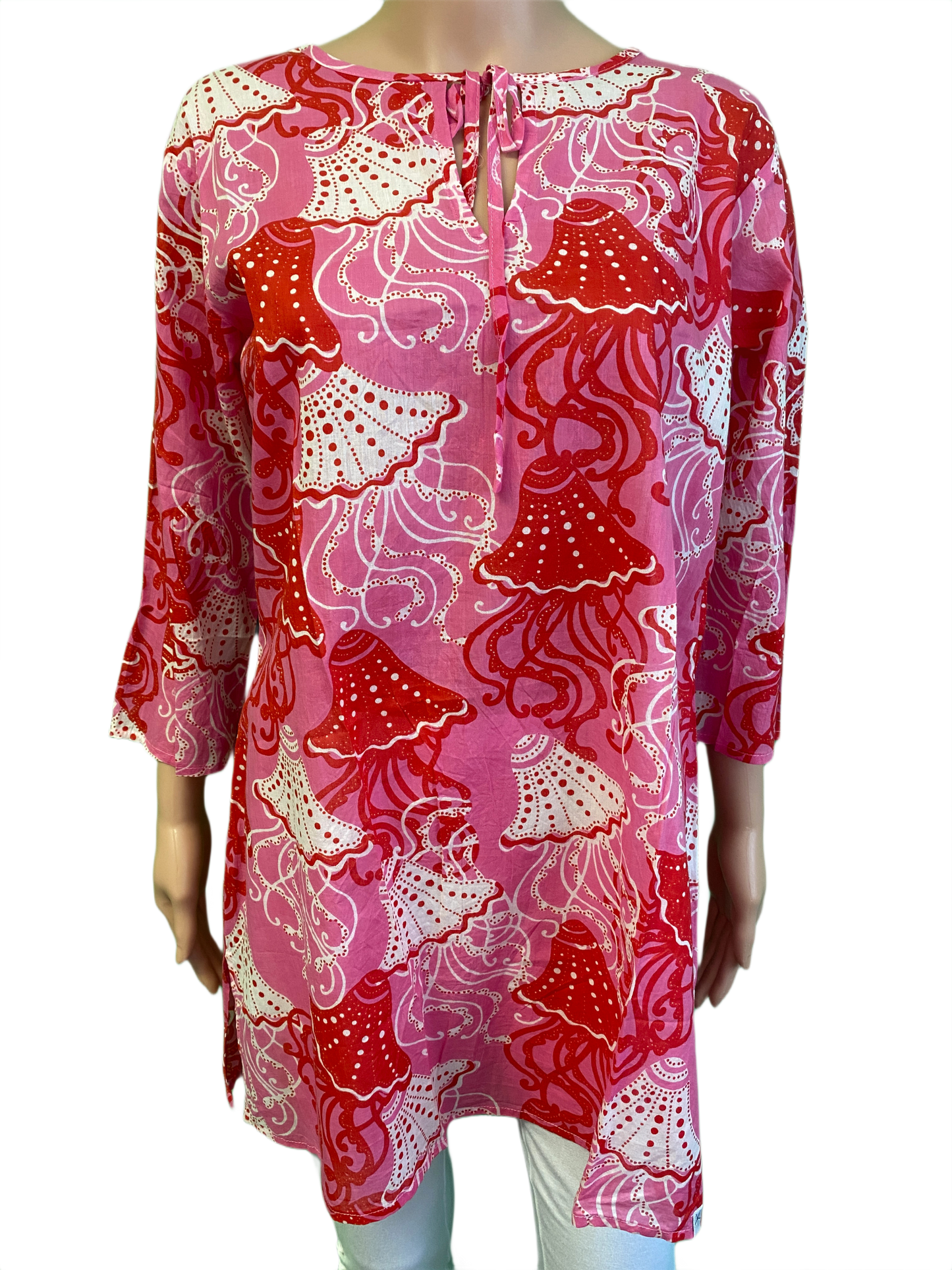 * Frilly Fish Tunic - West Indies Top