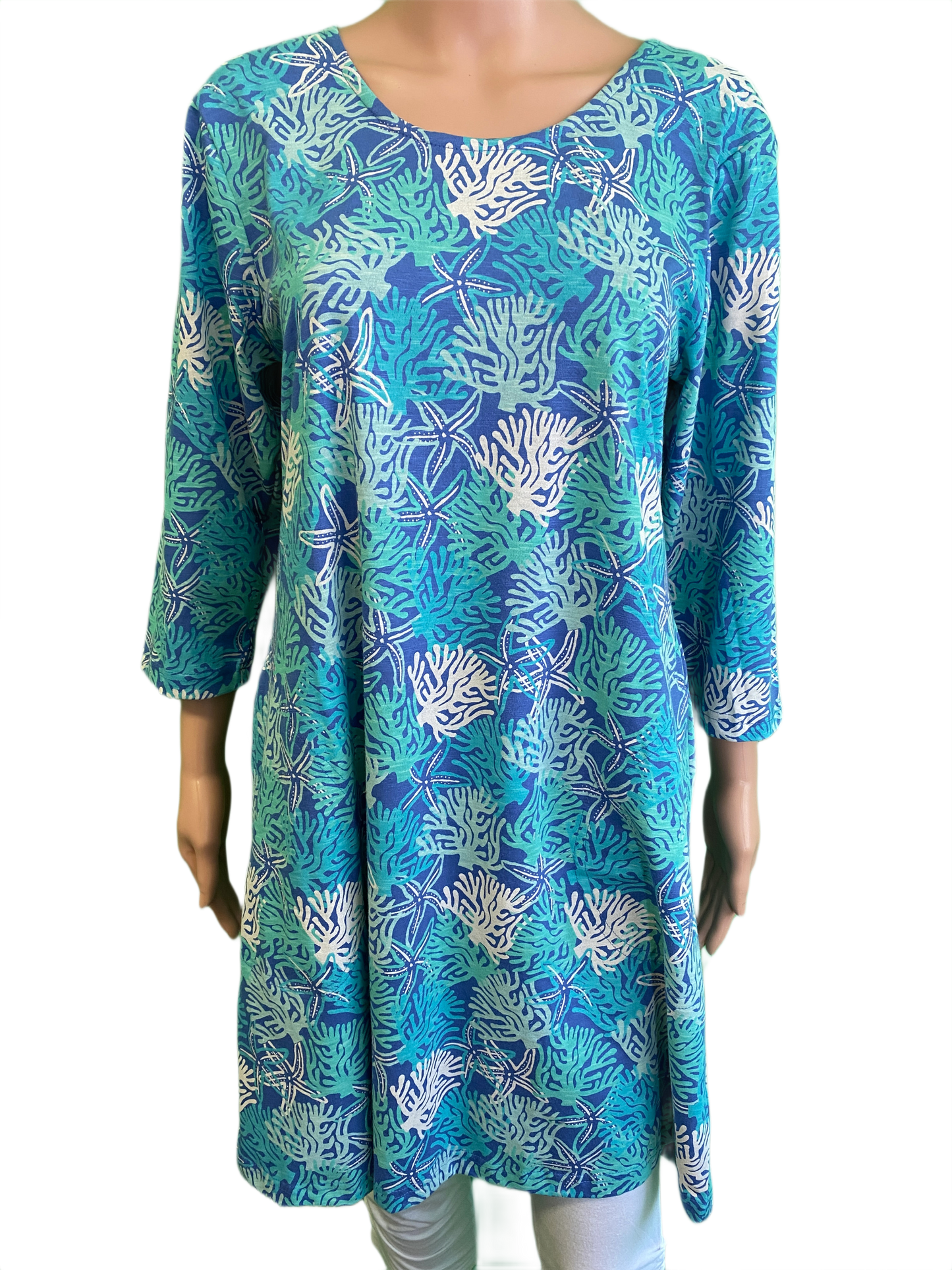 * Coral Reef Sleeve - West Indies Dress