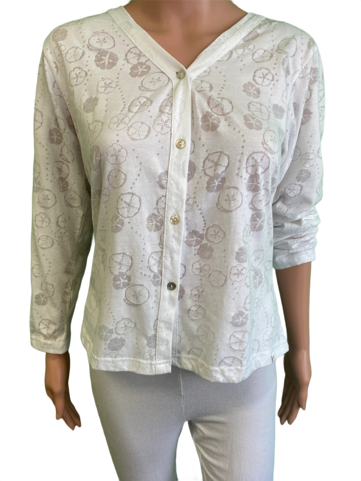 * Burnout Sand Dollar - West Indies Cardigan