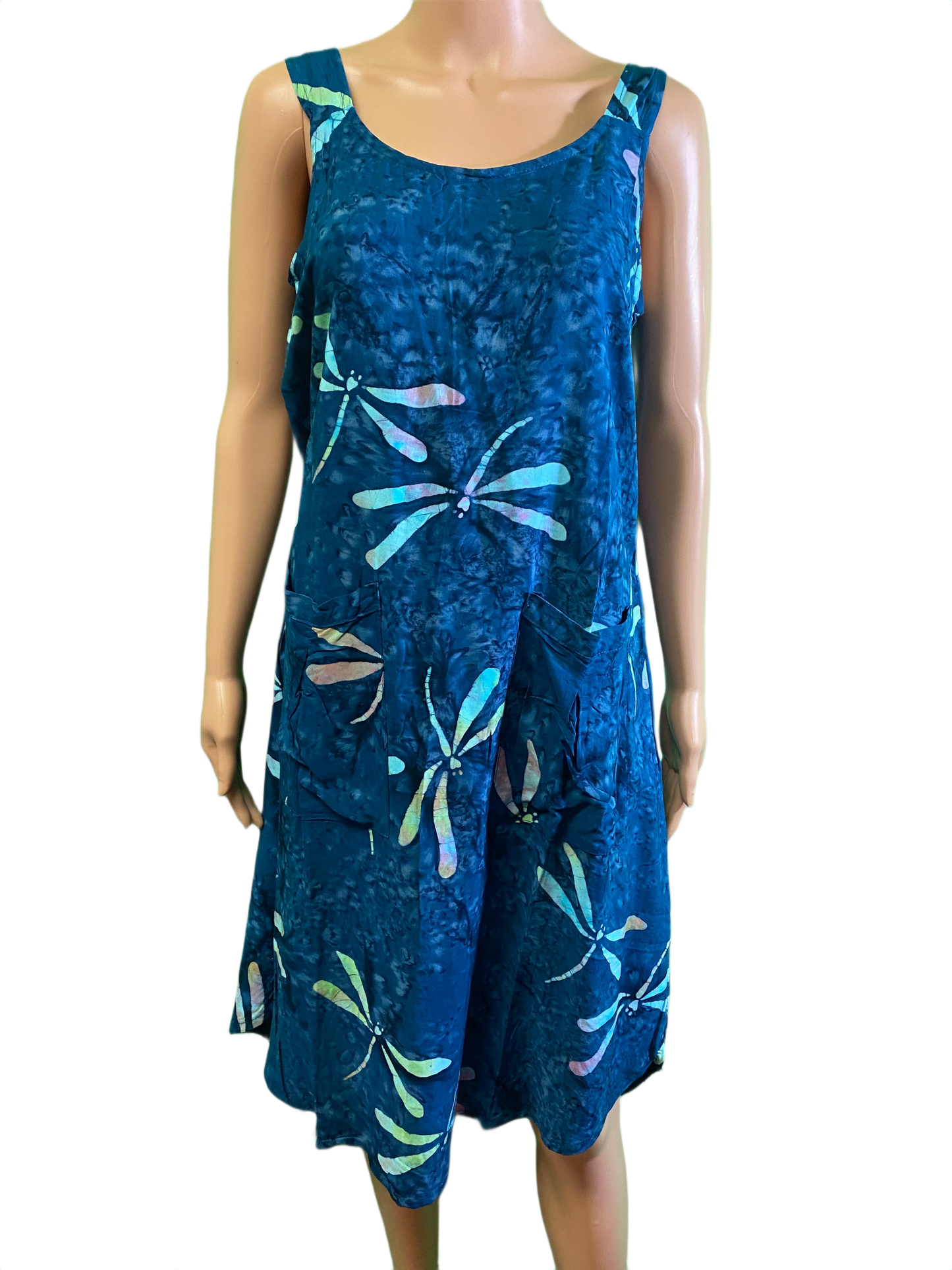 * Dragonfly Tank Pocket - Hand Kreation Dress