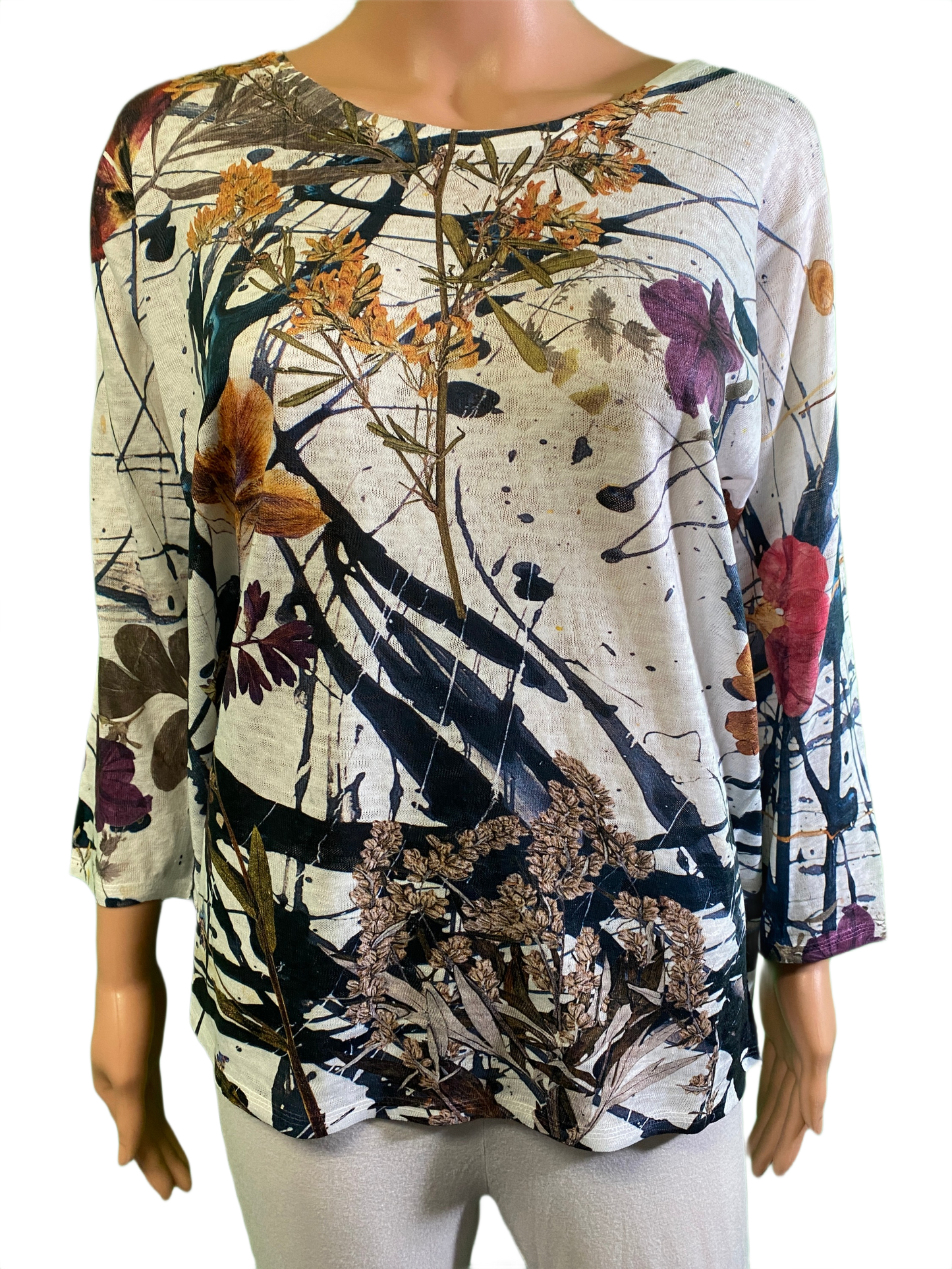 * Fall Abstract Fiona - Et' Lois Top