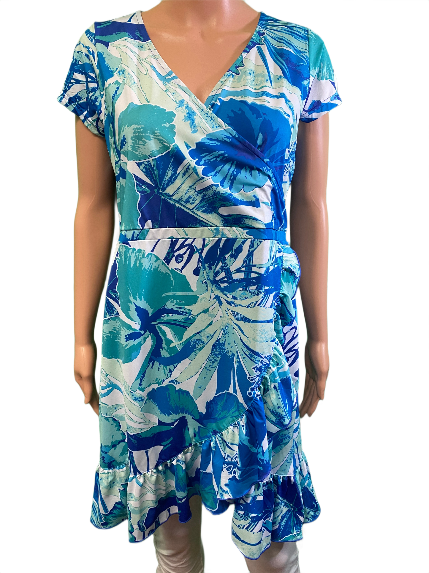 * Aloha Lola Faux Wrap - Ana Clare Dress