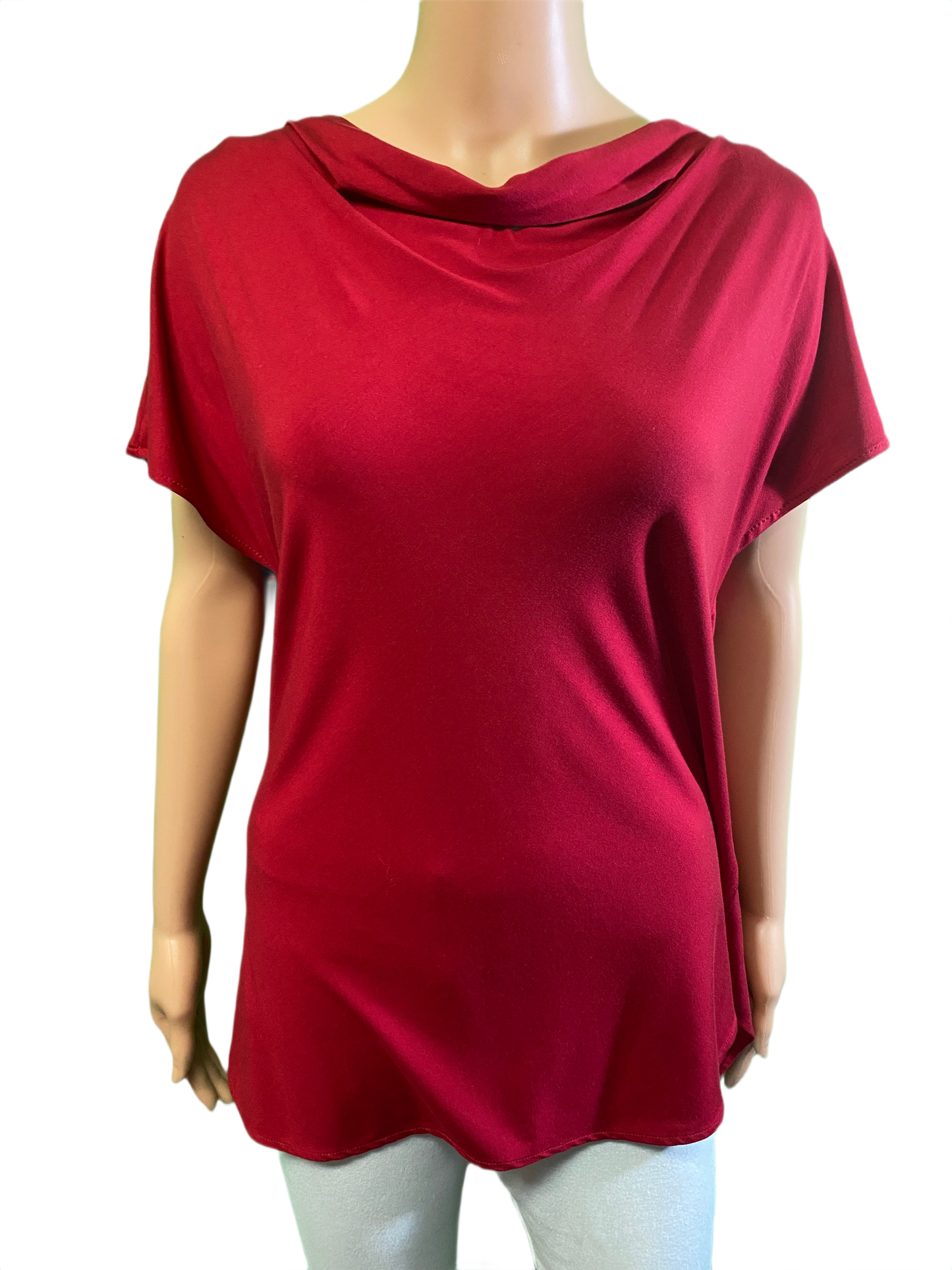 * Scrunched Neck - Pure Essence Top