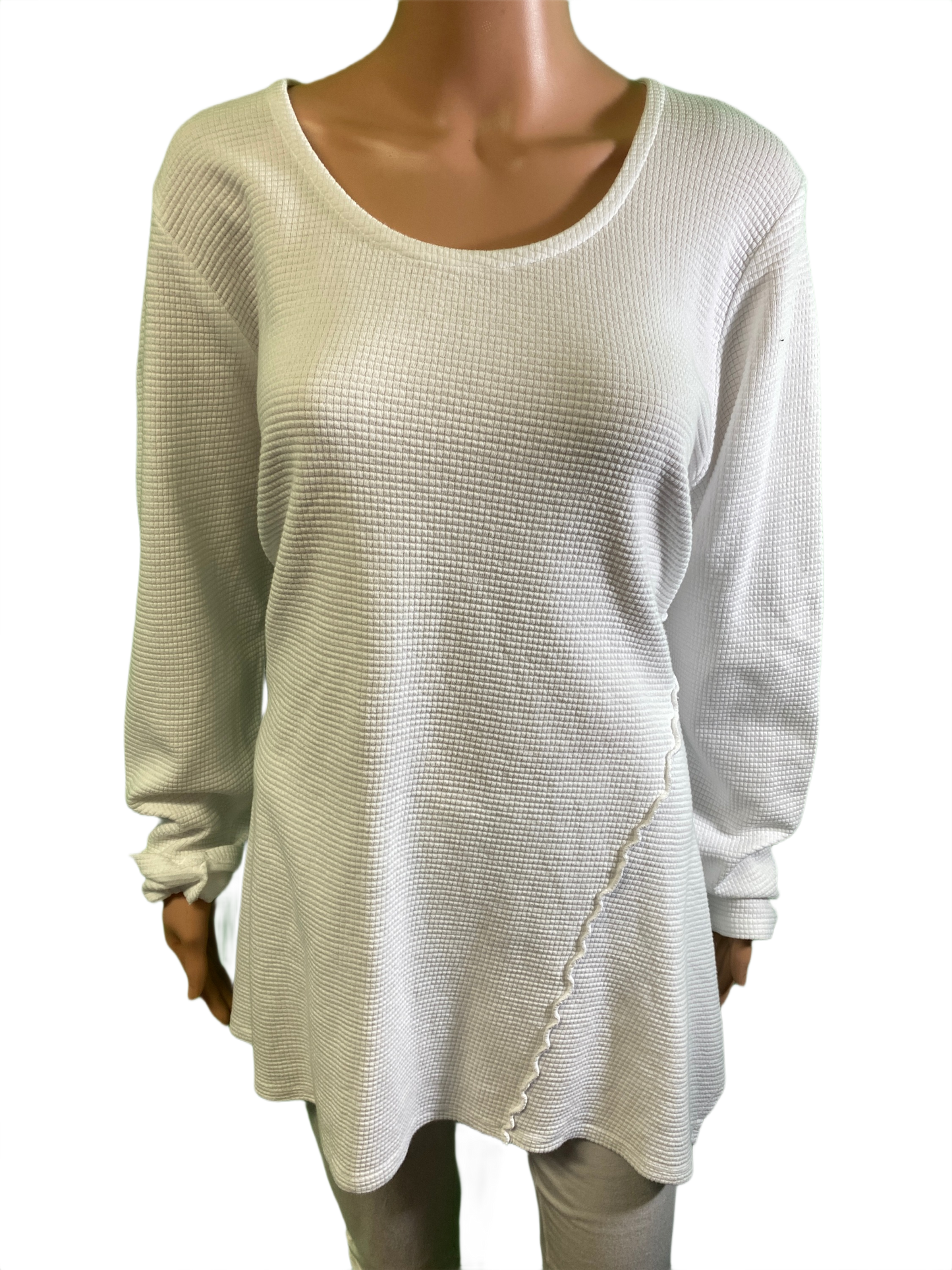 * Waffle Weave - Sea Breeze Top
