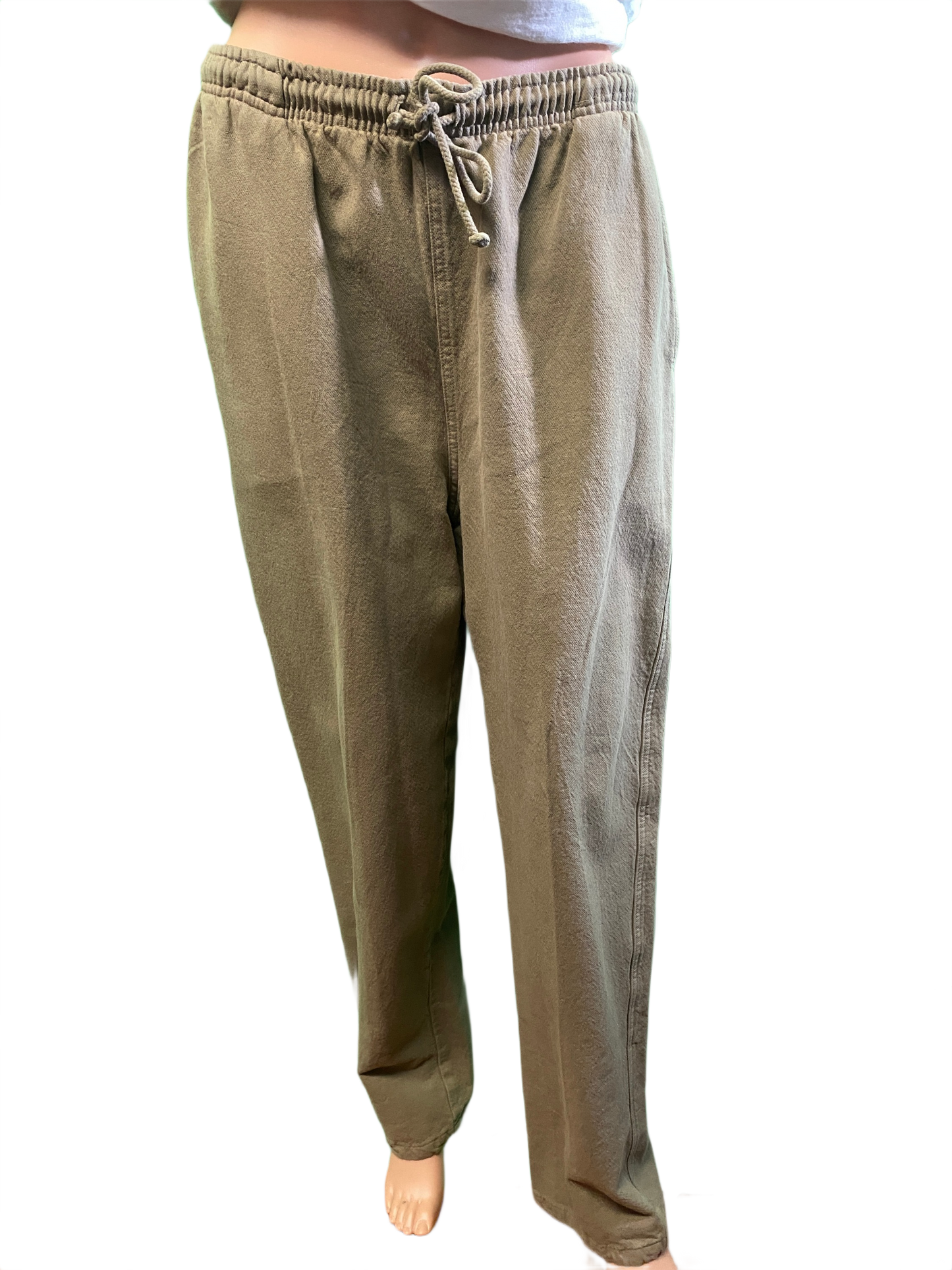 * Drawstring Canvas - Sea Breeze Pant