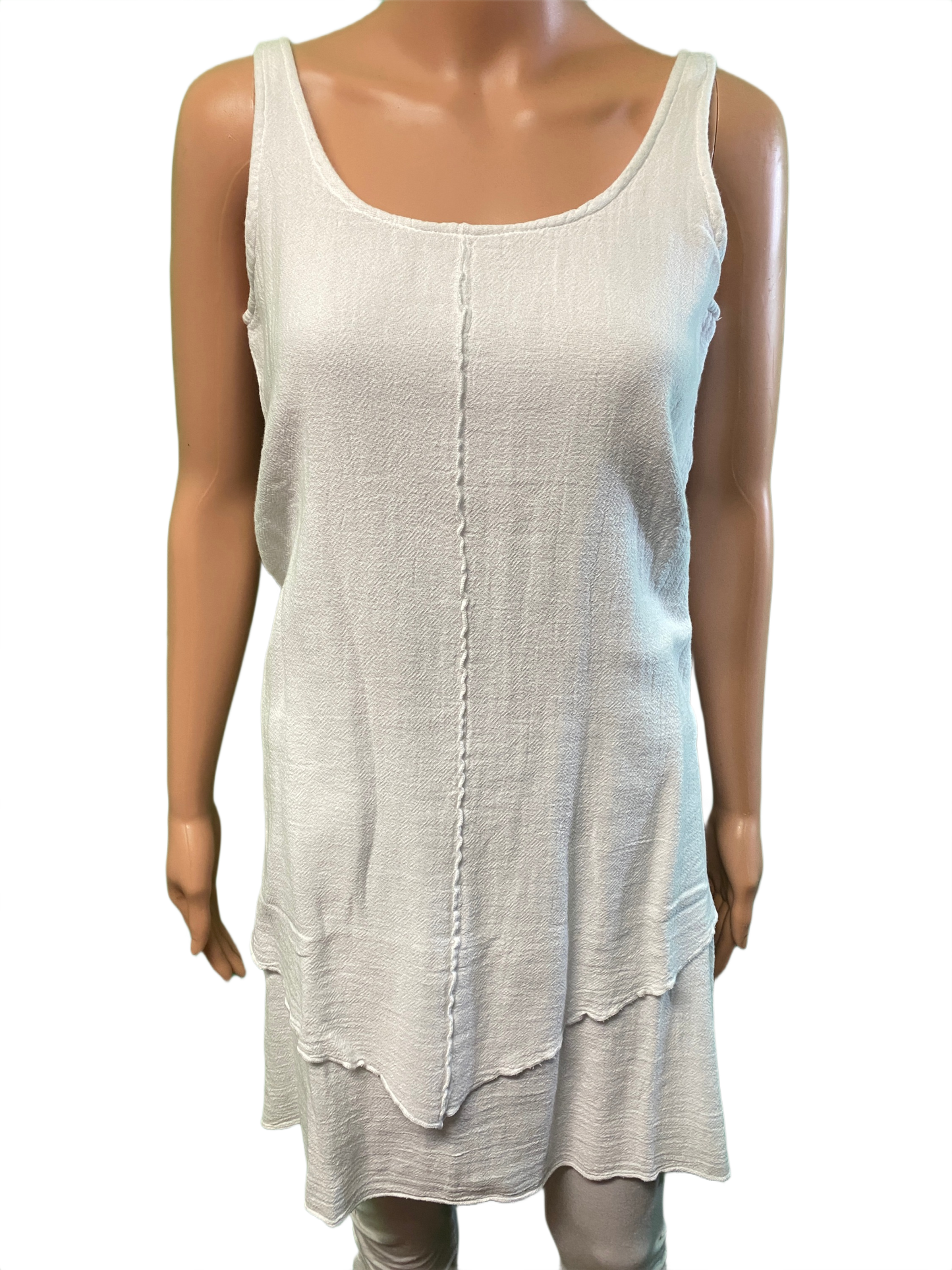 * French Gauze Double Layer - Sea Breeze Dress