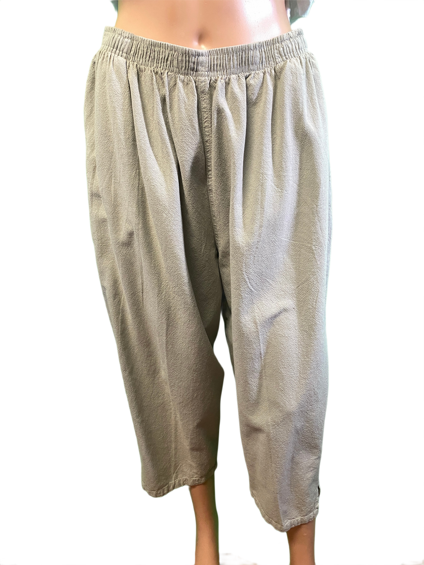 * American Slit Gauze - Sea Breeze Capri