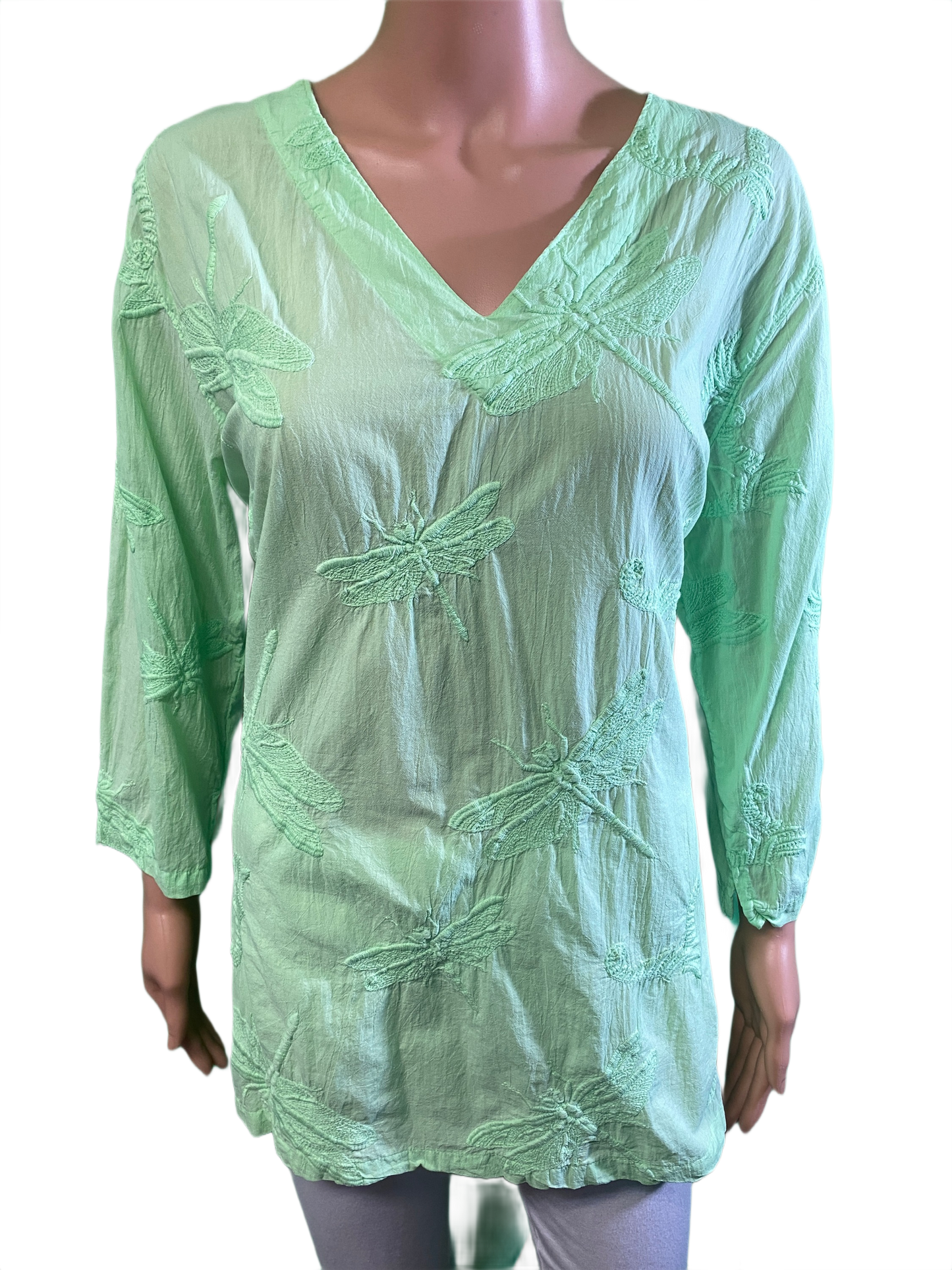 * Dragonfly Eyelash - Sea Breeze Top