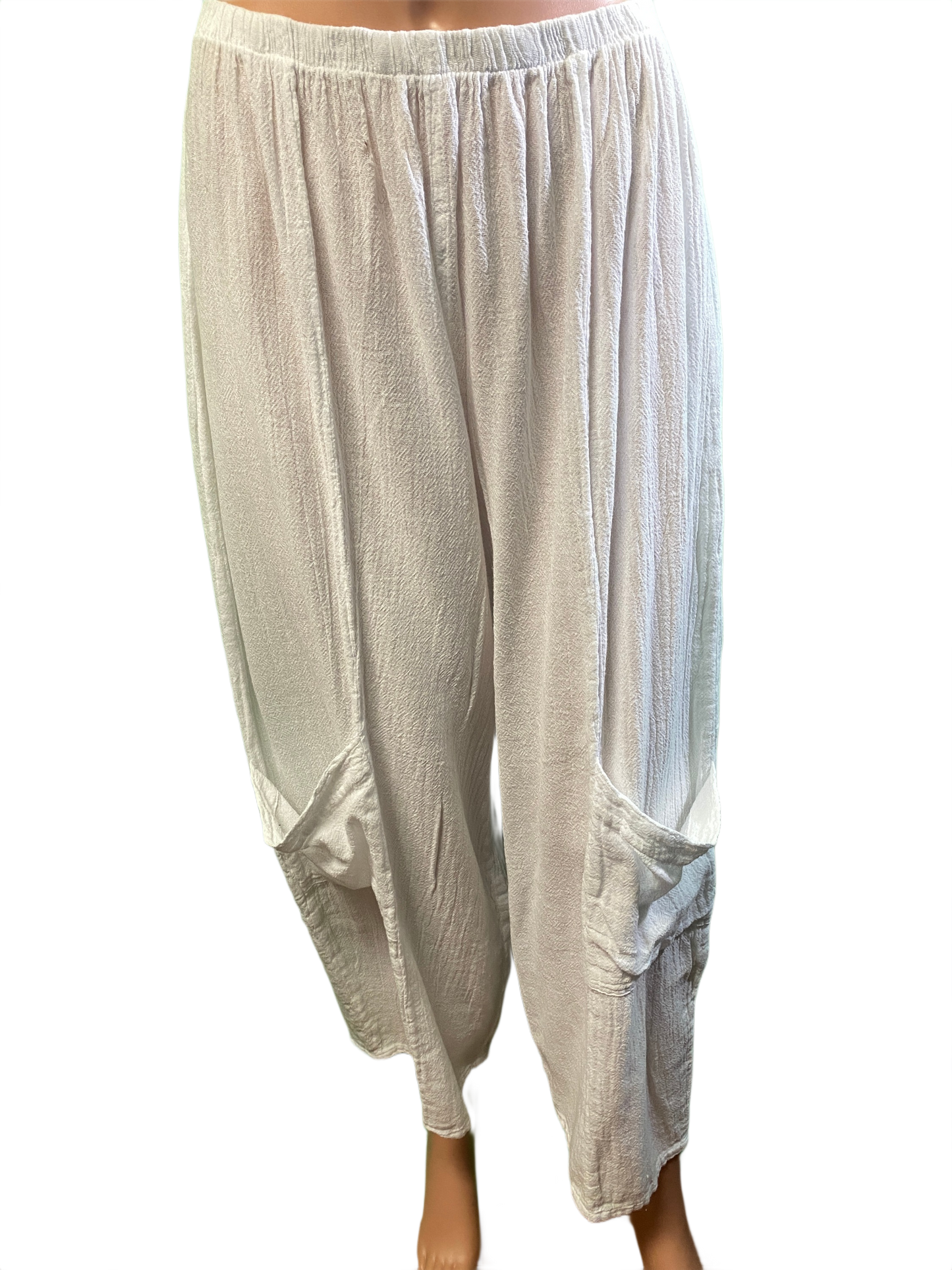 * French Gauze Gaucho - Sea Breeze Pant