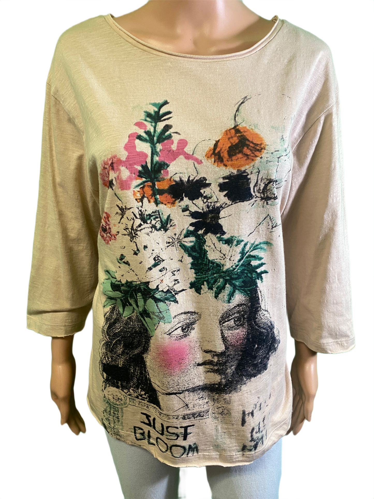 * Just Bloom Ladies Face - Paper Lace Top