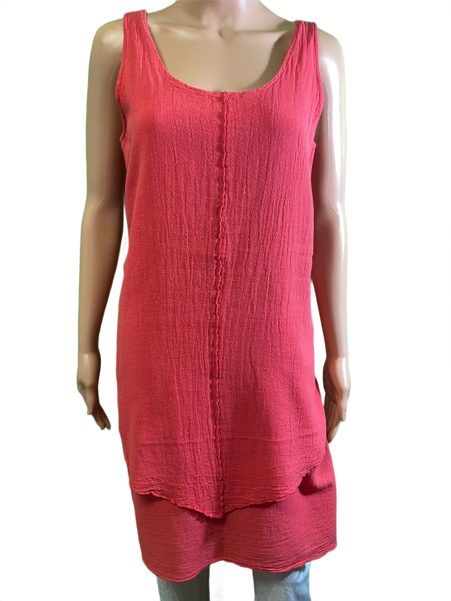 * French Gauze Double Layer - Sea Breeze Dress