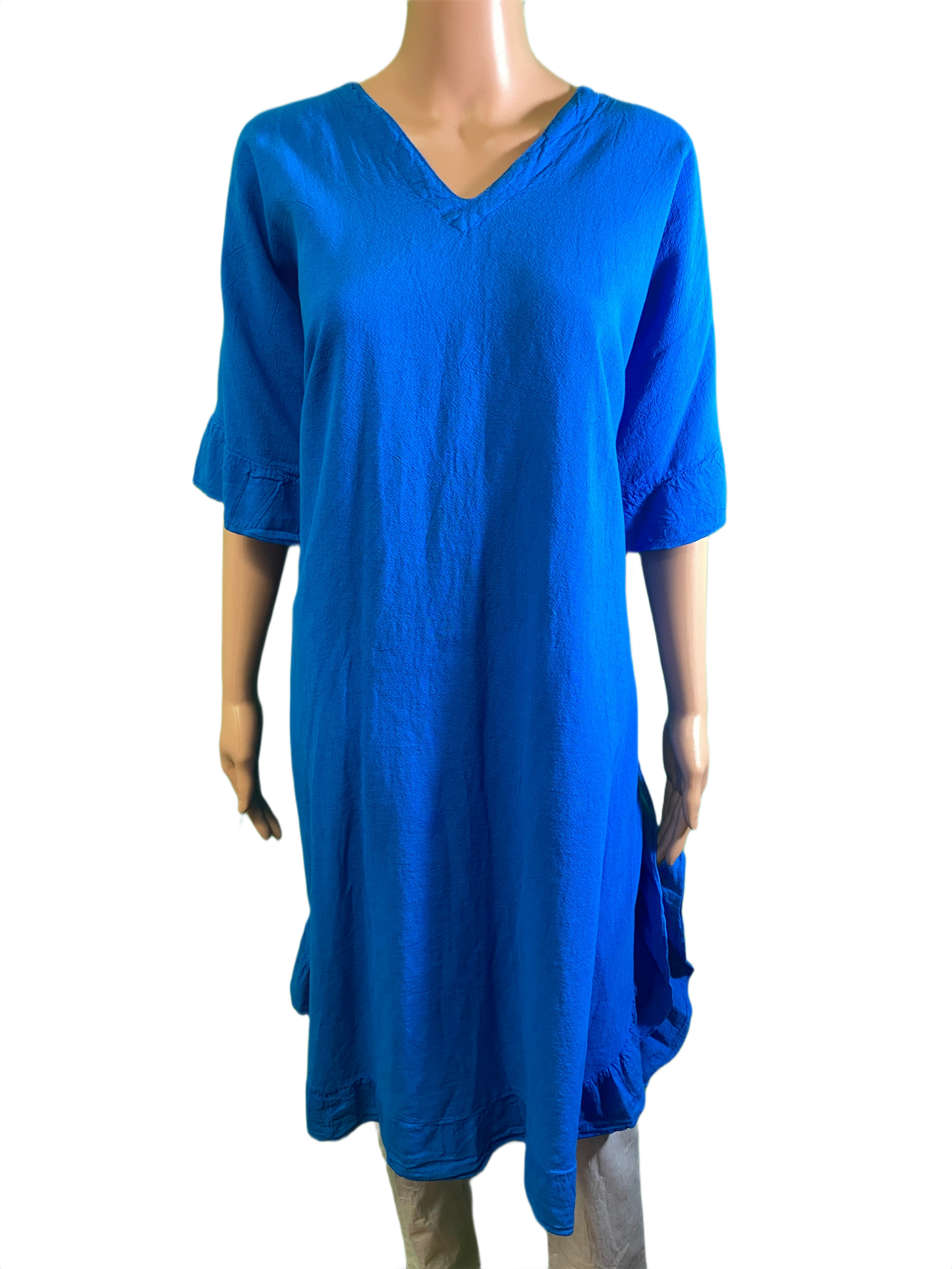 * Light Crinkle Short Patio - Sea Breeze Dress