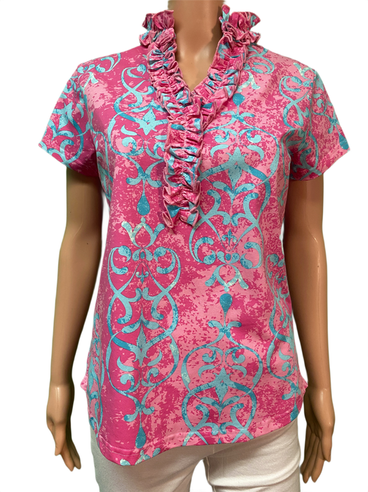 * Charlie Ruffled Top - Ana Clare Top