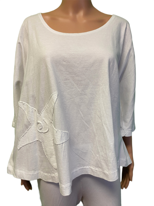 Starfish 1/2 Sleeve Top
