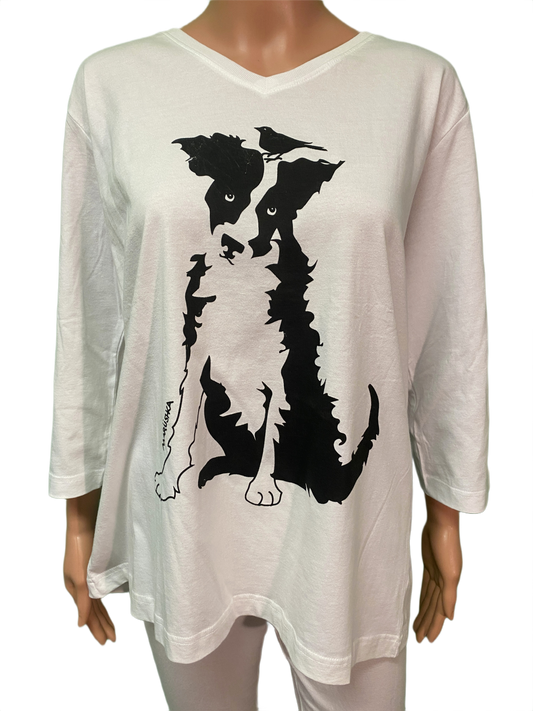 * Bird Brain 3/4 Sleeve - Marushka Top