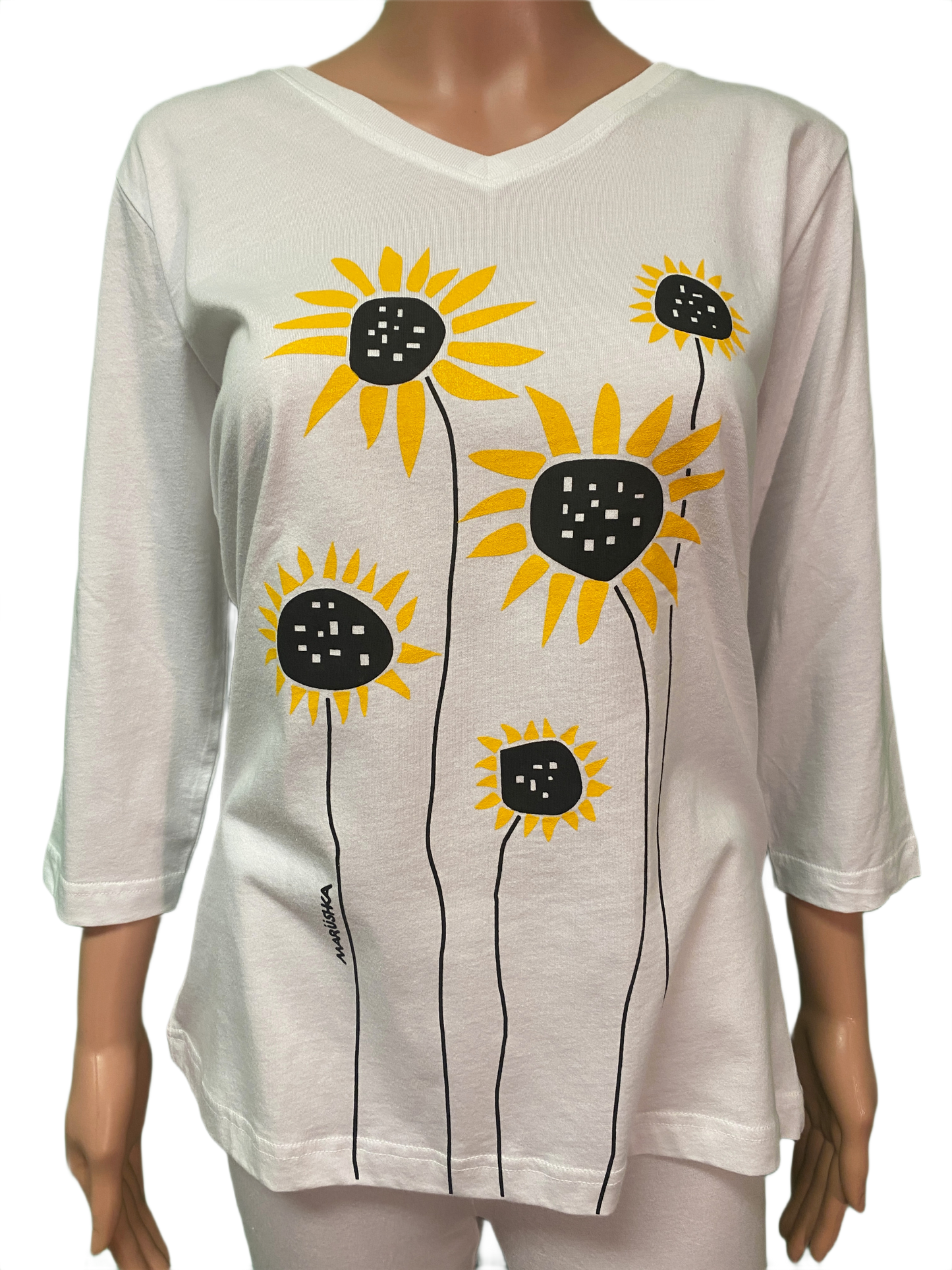 * Sunflower Field - Marushka Top