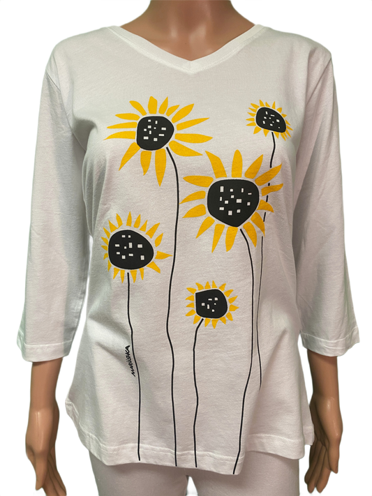 * Sunflower Field - Marushka Top
