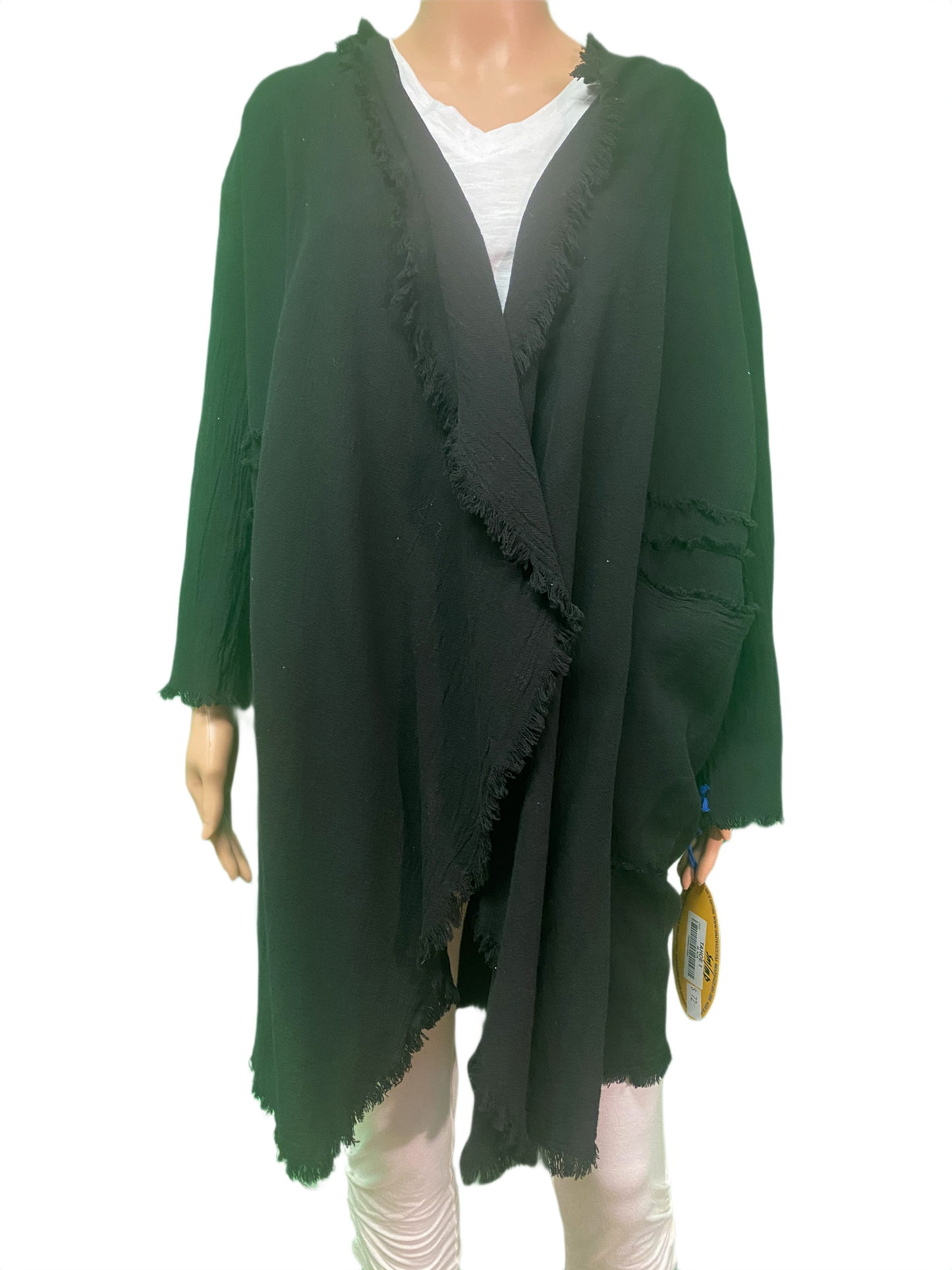 * Tahoe Fringed Open - Oh My Gauze! Cardigan