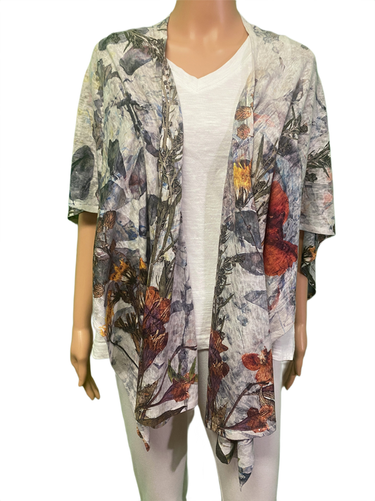 * Sheila Mixed Daisy Floral - Et' Lois Wrap