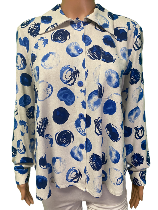* Circle Swirl Collar - Pure Essence Top