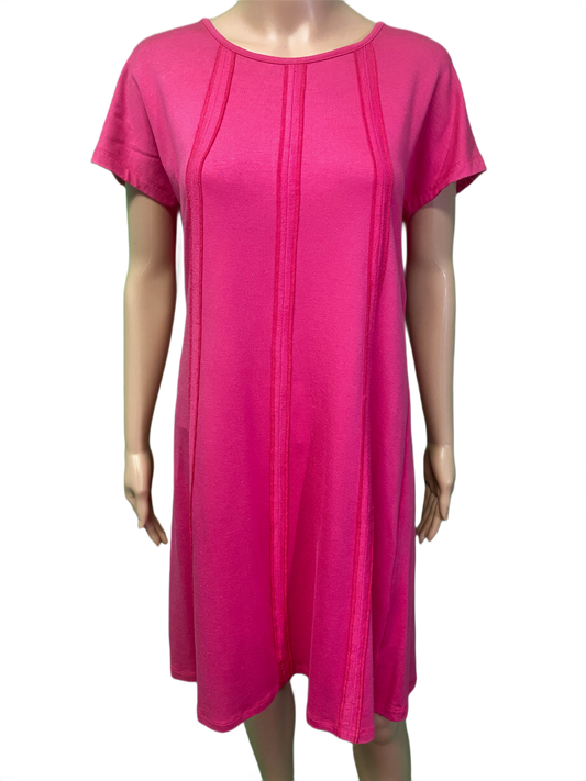 * Bamboo Shortsleeve w/Seaming - Pure Essence Dress
