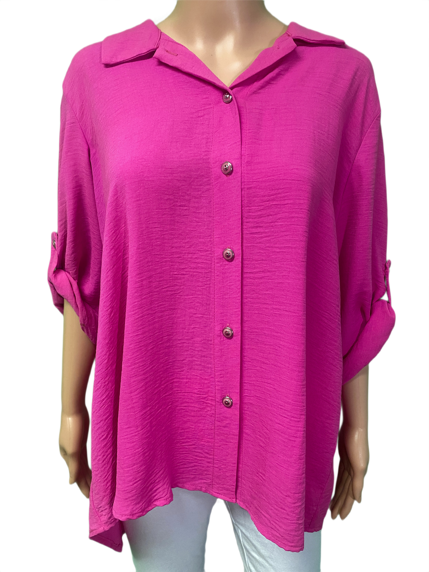 Button-Up Collar - Pure Essence Top