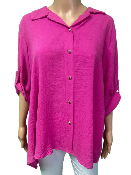 * Button-Up Collar - Pure Essence Top