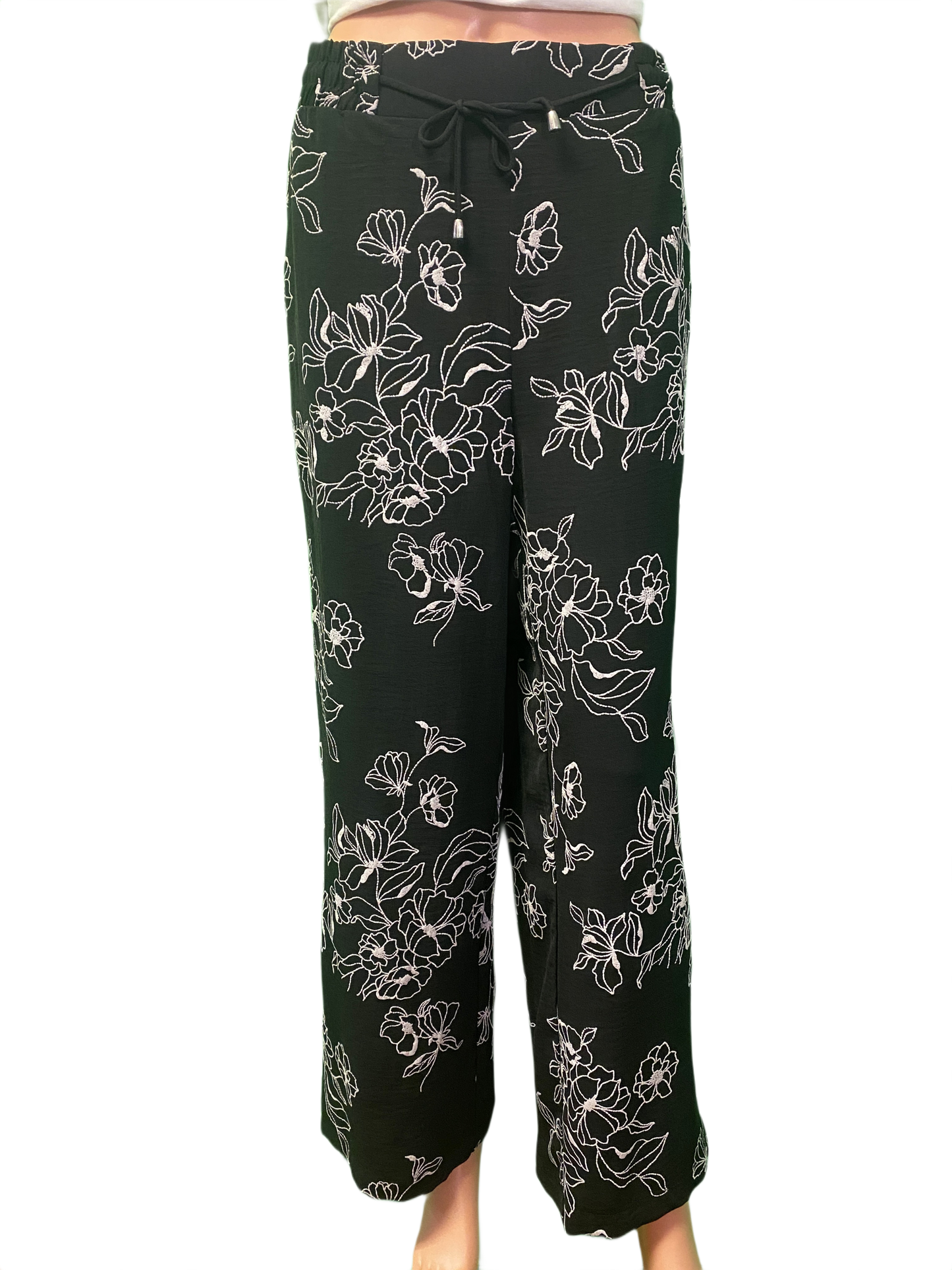 * Floral Embossed - Pure Essence Pant