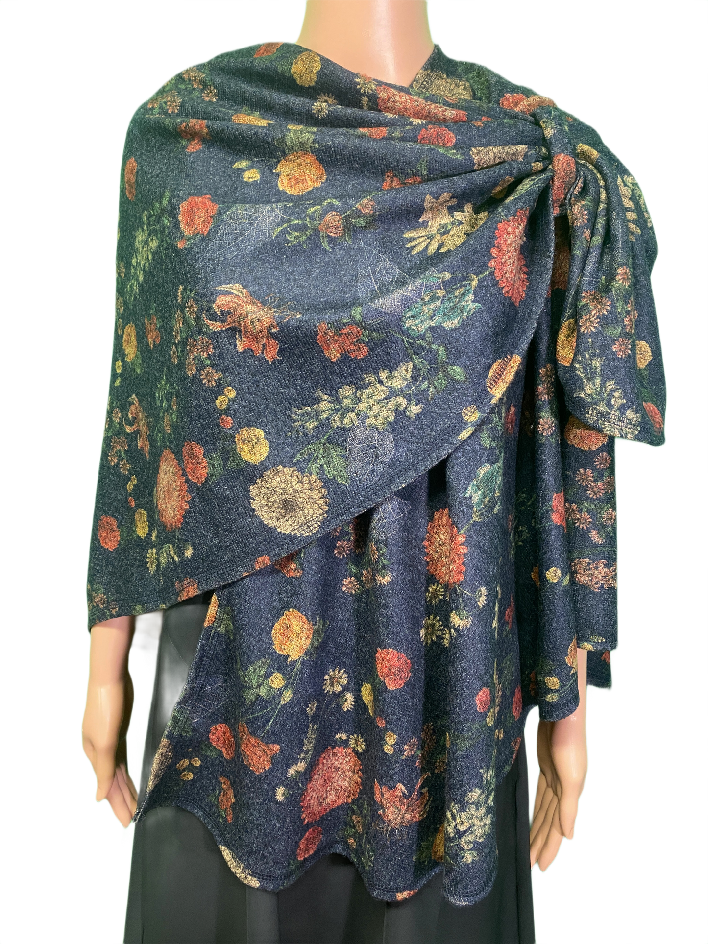 * Pull-Thru Wrap - Pure Essence Sweater