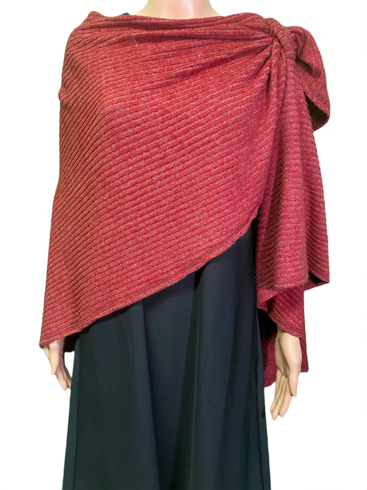 * Pull-Thru Wrap - Pure Essence Sweater