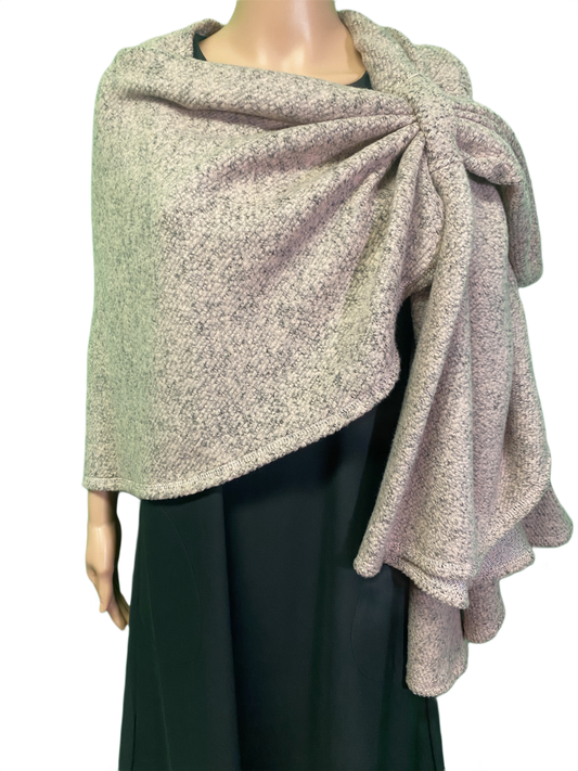 * Pull-Thru Wrap - Pure Essence Sweater