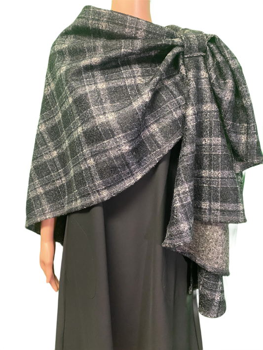 * Pull-Thru Wrap - Pure Essence Sweater