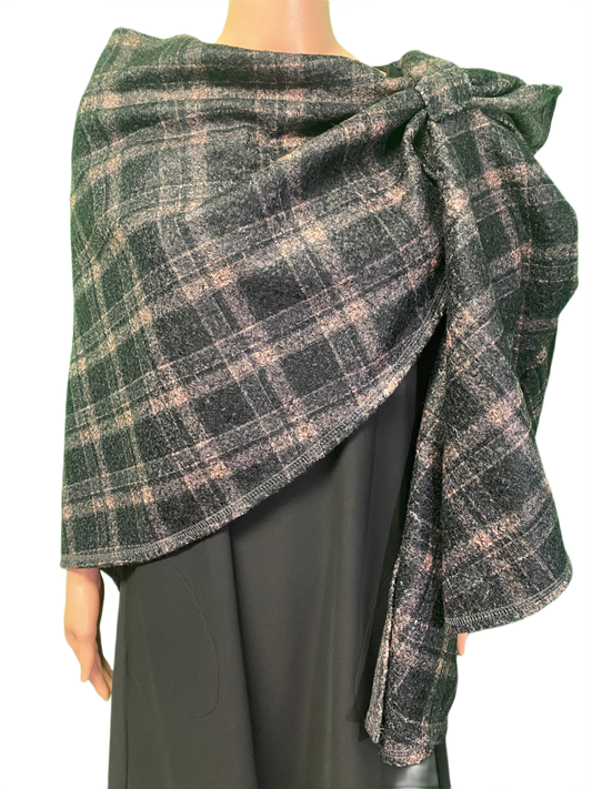 * Pull-Thru Wrap - Pure Essence Sweater