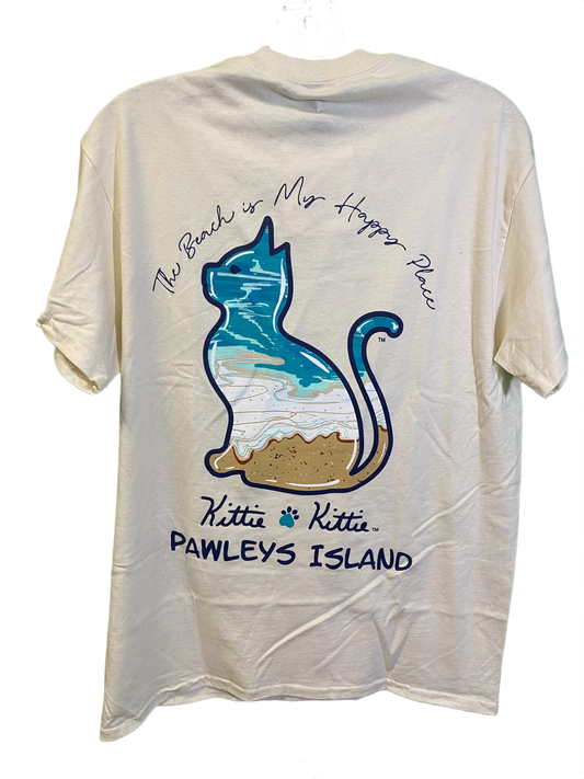* Pawley's Island - The Beach Is My Happy Place Kittie - Puppie Love Top