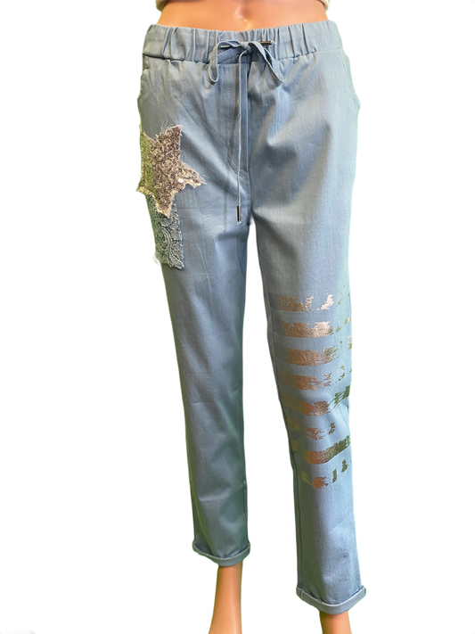 * Fashion Metallic - Orientique Pant