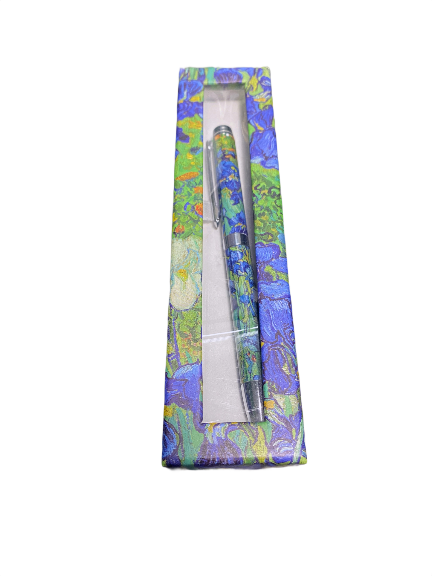 * Van Gogh Irises Pen - Rain Caper Gift