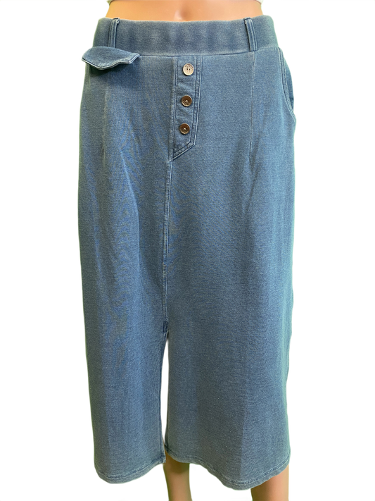 * Midi - Wild Palms Skirt