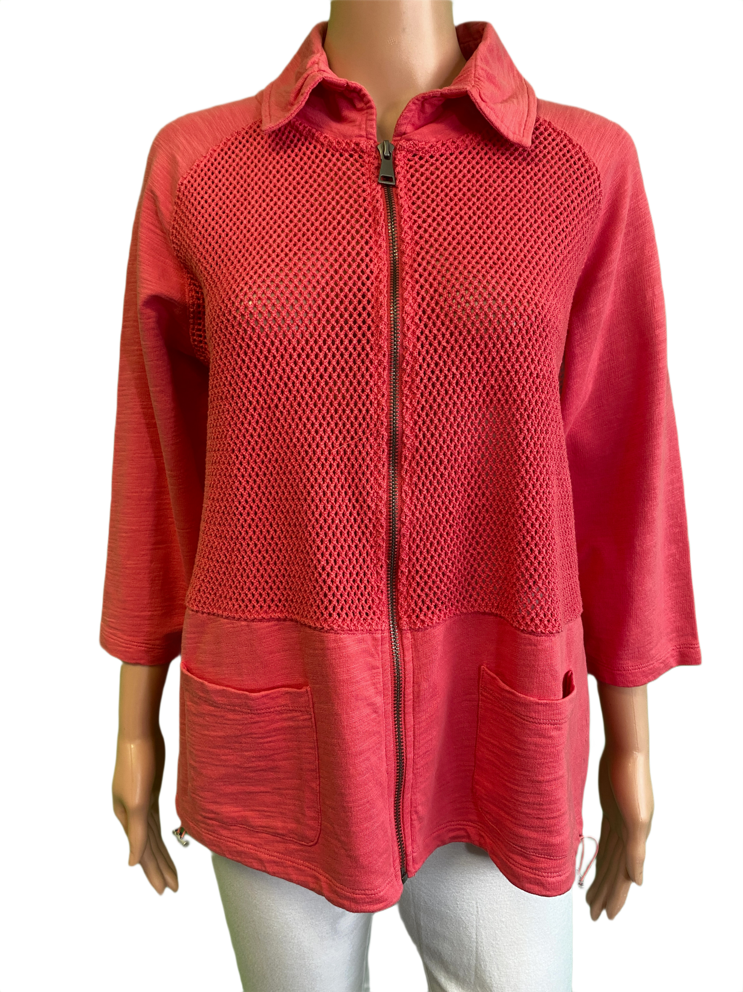 * Mesh Trim - Wild Palms Jacket